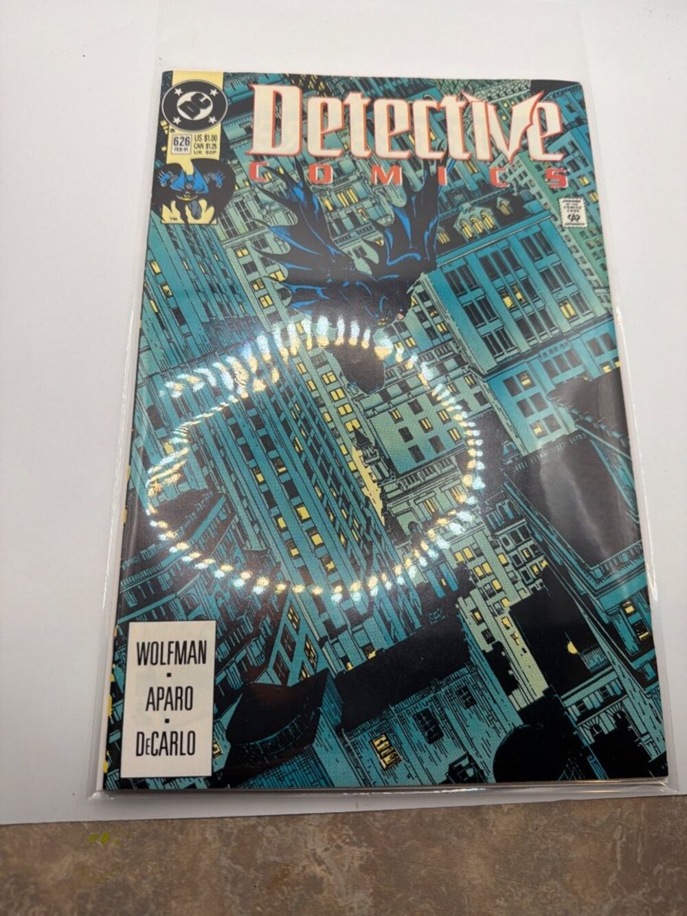 Detective Comics Issue #626 Batman "Return To The Electrocutioner" 1990 DC Wolfm